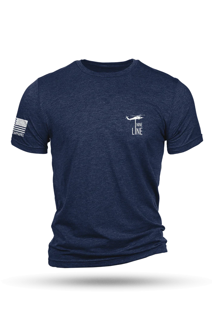 Nine Line Nine Line Thin Red Line Tri-Blend Mens T-Shirt