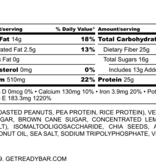 ReadyBar ReadyBar PBJF Sea Salt PB&J High Performance Meal Bar