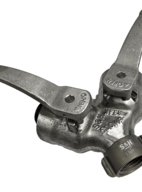S&H Fire Products S&H WV-1NH-1NH 1"NH X 2)1"NH Gated Wye
