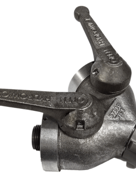 Mercedes Textiles Mercedes 70FL15GYNH10PS 1.5" NH Female x 2)1" NPSH Male Discharge Gated Wye