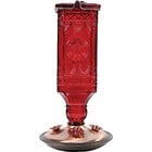 Red Antique Bottle Feeder