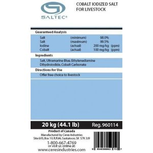 Saltec Blue Salt Block (Cobalt) 20kg