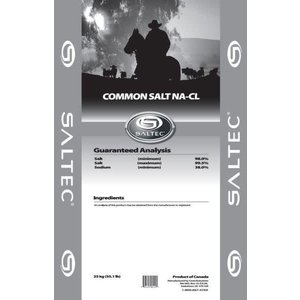 Saltec Loose Common Salt Bag 25kg
