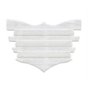 White 6 Pack Flair Strips