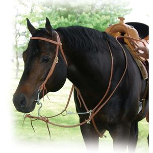Leather Sliding Fork Martingale