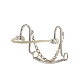 Short S w/ Rope Nose Hackamore - North Forty Feed & Farm Supply