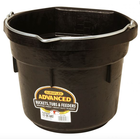 12 Qt Rubber Flatback Bucket