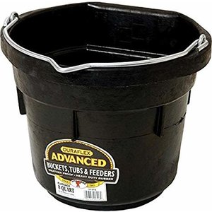 8 Qt Rubber Flatback Bucket