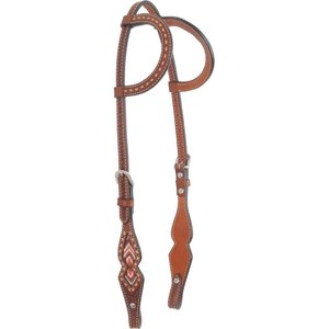 Beaded Double Ear Headstall