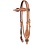 Buckstitch/Basket Headstall with Browband