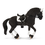 Friesian Stallion Riding Tournament