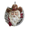 Western Santa in Horseshoe Ornament