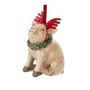 Christmas Pig Ornament