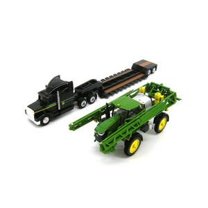 John Deere R4038 Sprayer W/Semi & Lowboy Trailer