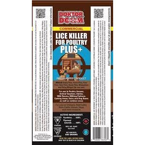 Doktor Doom Lice Killer for Poultry Plus+