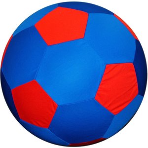 30" Mega Ball Cover - Soccer Ball Blue