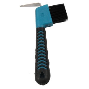 Soft Grip Hoof Pick w/Brush