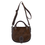 Brindle Cowhide Saddlebag