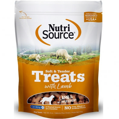 NutriSource Soft Tender Lamb Treats North Forty Feed Farm Supply