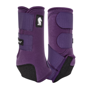 Classic Equine Classic Equine Legacy Hind Boot Eggplant Large