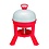 Miller Double-Tuf Red Poultry Dome Waterer