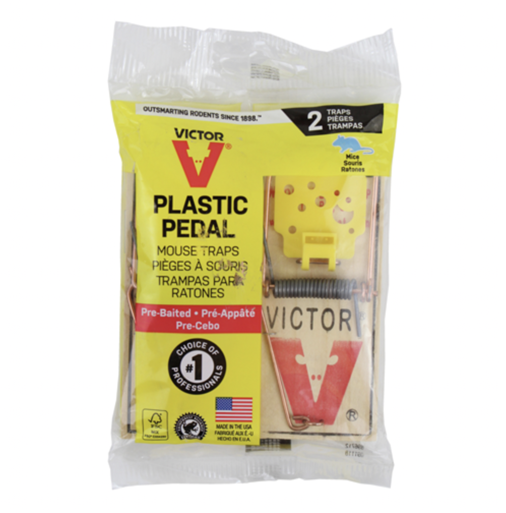 Victor Wood Mouse Trap - 2pk - North Forty Feed & Farm Supply
