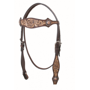 Dee Butterfield Two Toned Brow Headstall