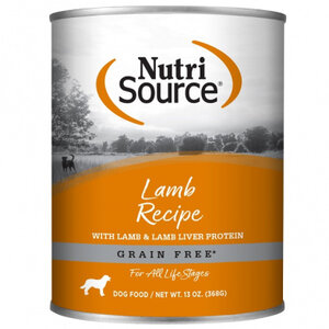 NutriSource Canned Food, Lamb