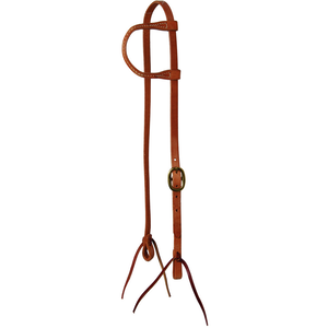 Western Rawhide One Ear Headstall with Ties