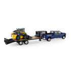 Ram 3500 Pickup With New Holland  Skid Steer