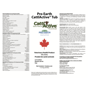 CattlActive 20% Tub, 250lb