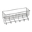 Wire 6-Hook Tack Rack with Basket