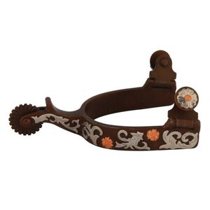 Antique Copper Flower Spurs