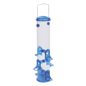 Tube Feeder Jumbo Seed - 3.1lb Green/Blue