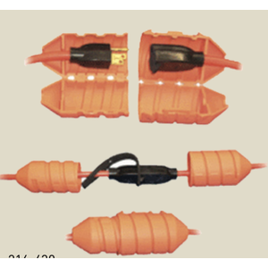 Cord Connect Watertight Cord Lock - Industrial Orange