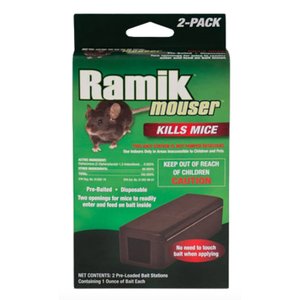 Ramik Mouser Disposable Bait Station - 2pk