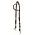Country Legend Cherokee Bead One Ear Headstall