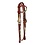 Country Legend One Ear Double Ply Headstall w/ Braided Rawhide and Throat Strap