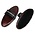 Horse Hair Body Brush with Crystal Hand Strap