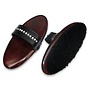 Horse Hair Body Brush with Crystal Hand Strap