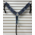 Hand Crafted Mohair Breast Collar - Blue/Purple/Teal