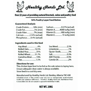 Healthy Herds (18%) Poultry Layer 20kg