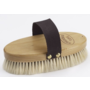 7" Wood Back Body Brush with Goat Hair