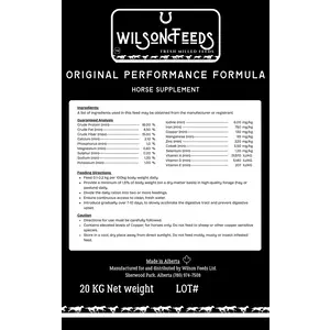 Wilson Feeds Original Performance Formula 20kg