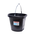 Tuff Stuff  Rubber Flat Back Bucket 12 qts