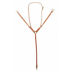 Western Rawhide Leather Martingale