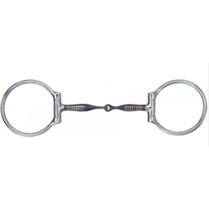 Iron Mouth Dee bit W/ Copper Inlay