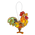 Acrylic Rooster Ornament