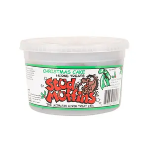 Christmas Cake Stud Muffins 20oz
