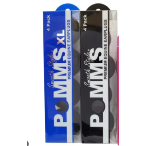 Pomms Premium Smooth Equine Earplugs - Horse